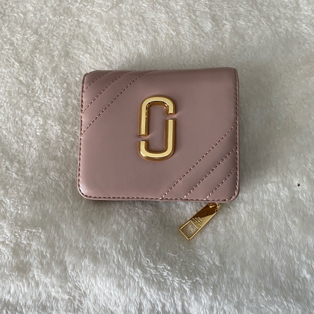 Marc Jacobs Pink Quilted Wallet